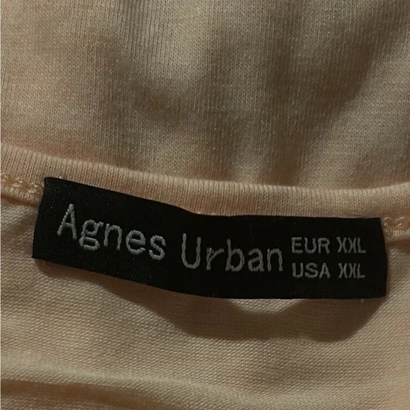 Agnes Urban Women's Pink V Neck Long Sleeve Casual Top Shirt Size XXL - Picture 6 of 7